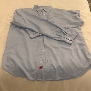 Mountain Khakis Light Blue Checkered Dress Shirt
